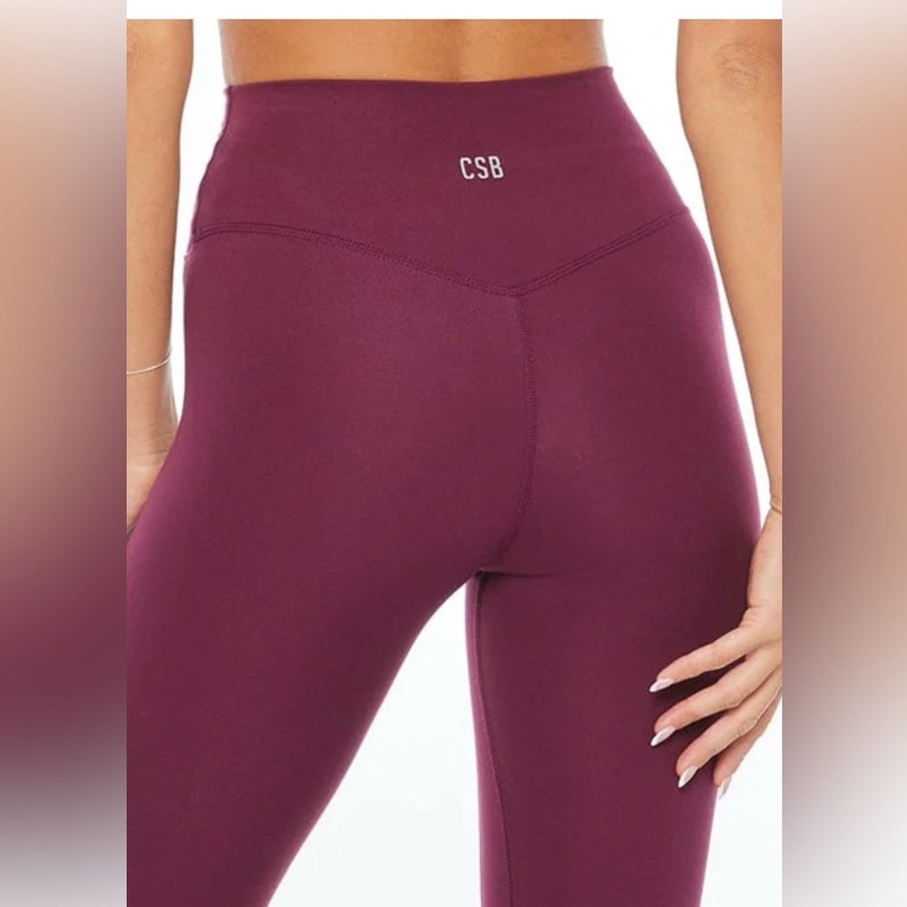 CSB Burgundy Leggings
